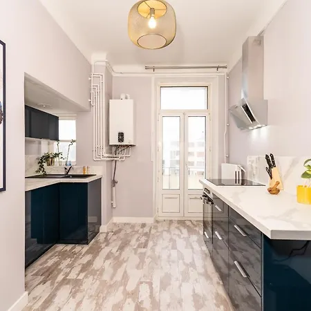 Audace - Appartement Premium 75m2 avec parking privé - Centre de Metz - 2 à 4 Personnes